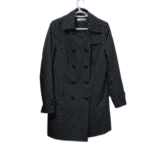 Ricki's mid length polka dot coat